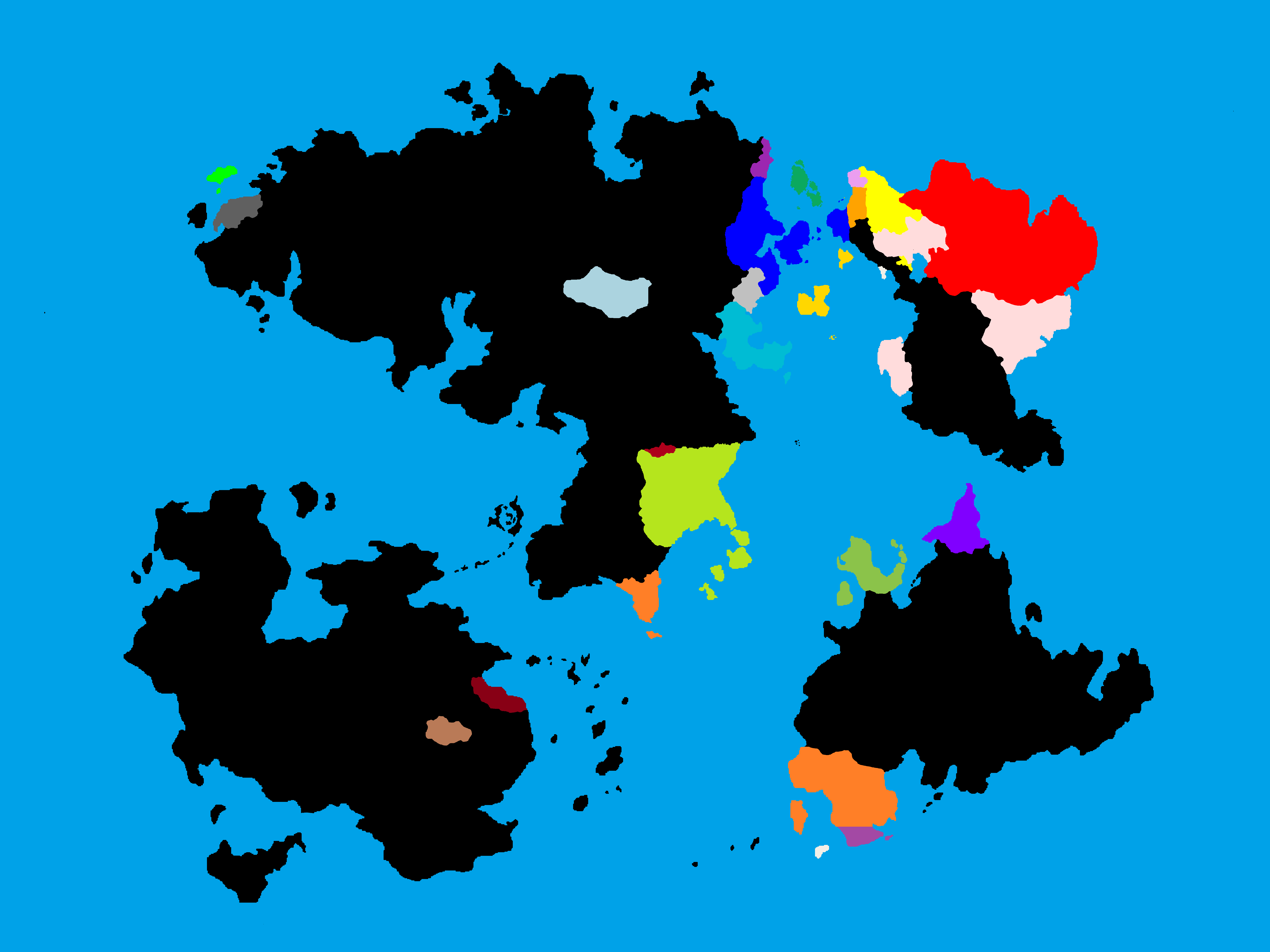 지그방 세계지도 (국명 없는 버전)
